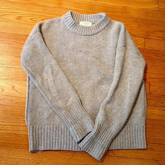 La Ligne Marin Gray Women's Crew Neck Sweater sz XS - Picture 4 of 5